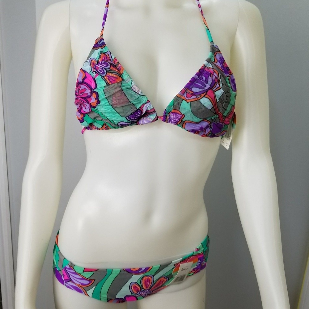 Raisins Women Swimsuit 2Pc Size M